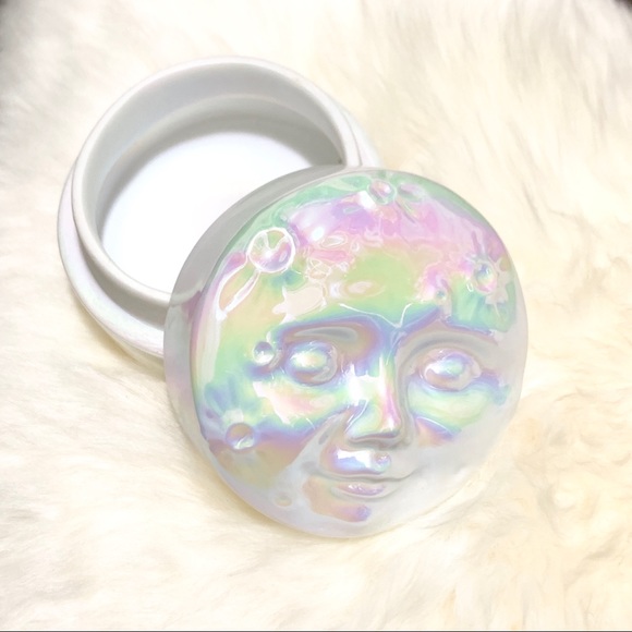 HOLOGRAPHIC moon baby face ceramic case